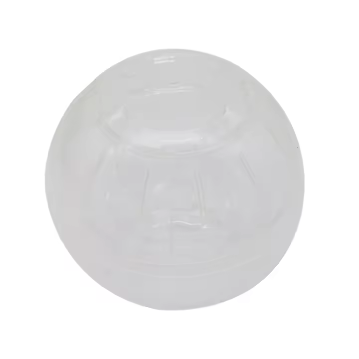 Pelota de plástico transparente para correr para hámster, juguete de ejercicio para entrenamiento de ratas gerbiles, ratones pequeños para roedores, 1 unidad - 1