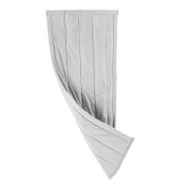 Cortina de puerta con aislamiento térmico, área de cobertura grande, fuerte y duradera, tela Oxford gris compacta y ligera y fieltro de algodón blanco - details 1
