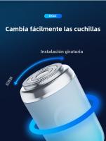 Afeitadora Eléctrica Portátil Mini Compacta, Recargable, Lavable para Hombres - details 8