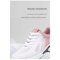 Zapatillas de correr transpirables con cordones para mujer, zapatillas deportivas con cojín de aire y malla ligera, zapatillas de entrenamiento para deportes al aire libre - details 4