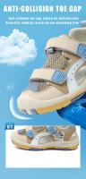 Sandalias de Niños Suaves Zapatos de Moda de Color Sólido Suela Antideslizante Anticolisión - details 5