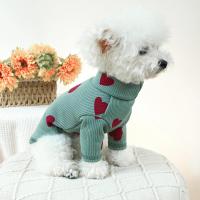 Pijama de Cuello Alto para Mascotas Vestidillo de Amor Verde Delgado para Perros y Gatos - details 4