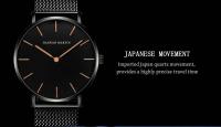 Reloj de Litio Japonés de Alta Gama Reloj de Mesa Negro para Hombres Automático - details 10
