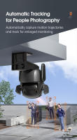 Cámara de vigilancia inalámbrico WIFI HD video llamar exterior inteligente Visión nocturna remoto doméstico 360 grados vigilancia - details 15