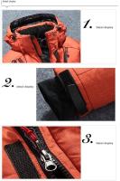 Chaqueta de Plumífero con Capucha para Hombres Cálida, Gruesa, Ajuste Grande, M-4XL - details 14