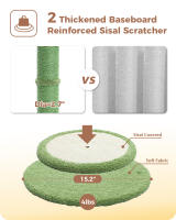 Rascador para Gatos de 85CM, Rascador Lindo con Cuerda de Sisal para Gatos, Rascador Interior para Gatos - details 5