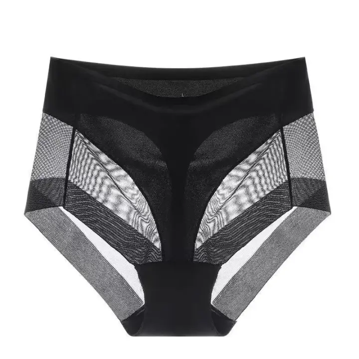 Bragas adelgazantes para mujer, bragas con Control de barriga de cintura alta, entrenador femenino, calzoncillos moldeadores, ropa interior moldeadora de glúteos - 1