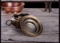 Instrumento mágico Xizang de cobre puro, dios de la riqueza, reparación de placa de tierra, traje, método de agua de rocío - details 5