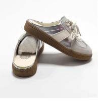 Zapatos de mulas para mujer, mocasines sin cordones con punta redonda, zapatillas para caminar, zuecos perezosos, plataforma de verano, zapatillas Creeper Baotou - details 13