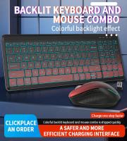 2,4G Bluetooth inalámbrico de doble modo recargable, combinación de teclado y ratón, respuesta rápida sin retraso - details 1