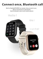 Reloj Inteligente COTAUL para Mujer Pantalla Táctil Completa Llamada Bluetooth Impermeable - details 2