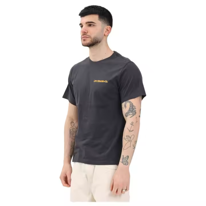 Camisetas marca Levi's modelo 16143-1947 para hombre en color gris/amarillo - 1
