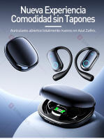 2025 SANLEPUS Auriculares Inalámbricos Bluetooth 5.4 | Oreja Abierta Ultra Ligeros para Deporte | Ideales para Correr/Gimnasio | 45h Duración | Compatible iPhone/Android/Xiaomi - details 0