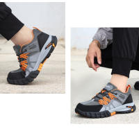 Zapatos de trabajo con punta de acero para hombre, zapatillas de seguridad ANTIPERFORACIONES, botas antideslizantes, zapatos indestructibles - details 11