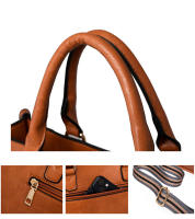 Moda Bolso Bandolera Mujer Bolso de Hombro Bolso de Mano de Mujer Cruzado de Cuero PU Bolso de Mensajero Bolso Movil Crossbody Bag - details 5