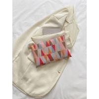 Glovento - Bolsos para Mujer Cuadrados, Estampado Geométrico, Decoración Metálica, Moderno y Elegante - details 0