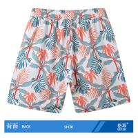 Pantalones de Natación para Hombres con Estampado Personalizado Secado Rápido, Talla Ajustable, Bolsillos Convenientes para Vacaciones - details 0