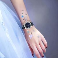 Dugary Fashion Crystal quartz Watch zafiro Star Steel Women 's Watch impermeable y luminosa religio masculino - details 6