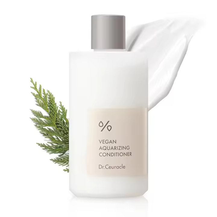 Leegeehaam Dr.Ceuracle Acondicionador aquarizante vegano para cabello seco: cuidado diario hidratante del cabello con Aqua Seal, ácido hialurónico, - 1