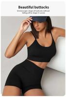 Nuevo Pantalones cortos Fiess ajustados para mujer, pantalones deportivos transpirables para ciclismo y Yoga, cintura alta, sin líneas incómodas - details 5