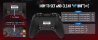 2.4G Mandos PC, [Regalos Originales] Mandos Switch con 5 Velocidades de LED y Vibración Dual Ajustables, 4 Botón Programable, 6 Ejes para PS3/Steam Deck/Fortnite/Andriod Móvil, Tablet, TV BOX - details 4