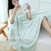 Toalla de baño para adultos con absorción de agua respetuosa con la piel, toalla de ducha suave de lana Coral, toalla de baño gruesa de secado rápido para limpiar Spa - details 8