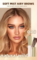 QIBEST 4 colores crema potenciadora de cejas tinte líquido Natural pigmentos de tatuaje de cejas tinte duradero maquillaje de cejas Gel de cejas - details 8