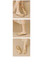 Pantuflas de Media Caña para Mujer Estilo Perezoso, Un Solo Paso, Plano, Talla Grande, Para Verano, Para Exteriores - details 5