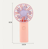 -miniventilador de mano USB, dispositivo recargable de 400mAh, portátil, para llevar a cualquier lugar al aire libre, viento fresco, artefacto de verano, 16x8x2cm - details 8