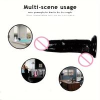 Fierce Horse Dildo Negro con Huevo Estimulación Vaginal Anal para Mujeres Juguete Sensual de Adulto - details 4