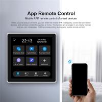 Panel de Control de hogar inteligente Zigbee múltiple, interruptor de 4 pulgadas, Control de pantalla táctil en la pared, Tuya, EUplug - details 13