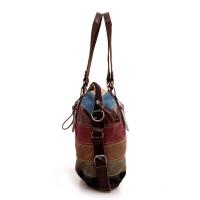 Bolso de hombro de lona multicolor para mujer, bolso de mano Hobos - details 5