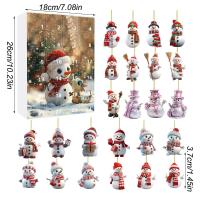 Advent 2024, Piezas de muñeco de nieve navideño, Calendario de cuenta regresiva de 24 días - details 5