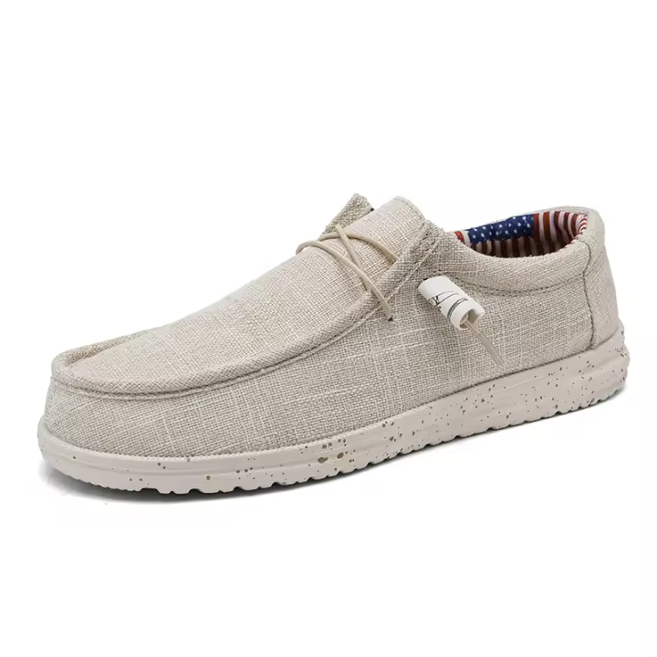 Zapatos casuales para hombre transpirables, ligeros, mocasines cómodos, slip-on, suaves para conducir barcos. - 1