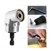 Llave de rosca ajustable de 105 grados con adaptador de bits hexales herramienta de rosca angle taladro - details 5
