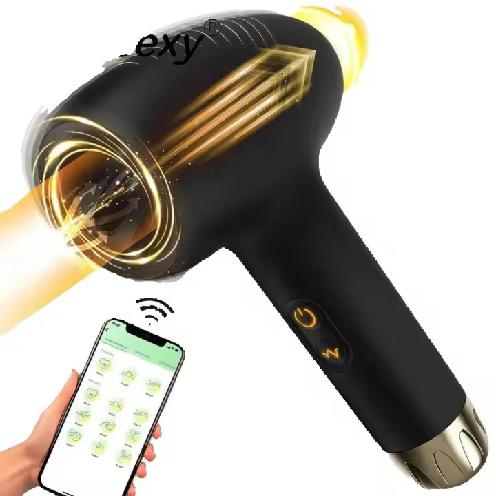 Leten APP Control Remoto Inhalación Automática de Vagina Realista Juguete Sexual para Hombres - 1