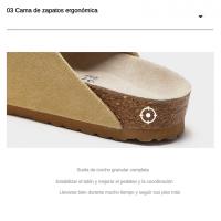 Zapatillas de corcho neutras，Sandalias planas esenciales para vacaciones en la playa - details 3