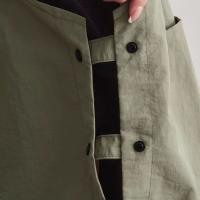 Delantal de limpieza ajustable de alta calidad, delantal impermeable de poliéster con bolsillos, delantal de cocina transpirable anticontaminación para el hogar - details 1