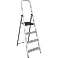 Tijera (4 Escalones, Aluminio, Plegable, 279 cm de altura) - details 0