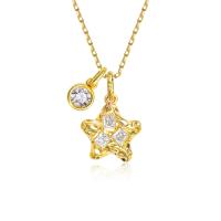 Conjunto de Colgante de Moissanita de Oro 18K Joyería Fina para Mujeres Longitud de 45CM - details 9