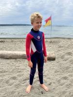 Trajes De Neopreno Completos Con Cremallera Trasera De 3 Mm Para niños y Niñas, Trajes De Baño Térmicos De Neopreno Para Buceo - details 6