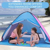 Tienda de Playa Portátil Popup Automático Refugio UV Instantáneo Ideal para Pesca, Senderismo, Picnics Deportes y Crecimientos - details 9
