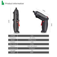 Mini Taladro Eléctrico Recargable 3.6V Sin Cable Herramienta de Poder de Forma Shifting 1300mah de Litio para Bricolaje en Casa - details 2