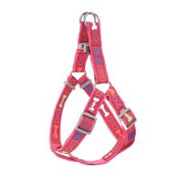 Arnés tipo chaleco para perro de hueso colorido ajustable, antirotura con cuerda, arnés de pecho para perro, chaleco de tracción para perro resistente al desgaste de poliéster - details 3