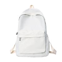 Mochila escolar impermeable de gran capacidad para mujer, mochila escolar con cremallera suave, Color sólido, mochila informal para adolescentes y niñas, suministro para estudiantes - details 40