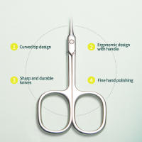 Nailpop-tijeras para cutículas, cortaúñas para cutículas, recortador, eliminador de piel muerta, cortador de manicura y pedicura, herramientas profesionales para manicura - details 1