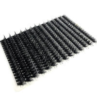 Pestañas Postizas Segregadas Tejidas DIY 40D 60D 80D Y 100D Gruesas Y Rápidas Extensión De Pestañas Material De Algodón Plástico - details 22