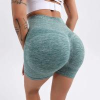 Pantalones cortos de Yoga transpirables para mujer, ropa deportiva de cintura alta, mallas elásticas sin costuras para Fitness, verano - details 7