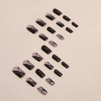 Uñas Postizas Francés Minimalistas 96 Piezas + 4 Pegamentos + 4 Archos De Uñas Para Un Apariencia Profesional Y Duradera - details 8