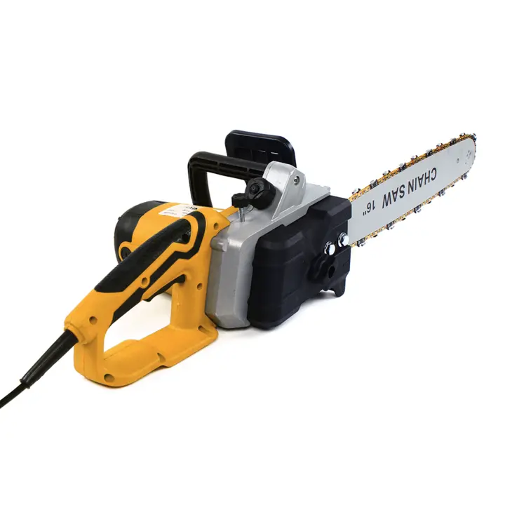 Motosierra eléctrica de 16 pulgadas, herramienta de corte de árboles de madera, ligera, 2000W, 35cm - 1
